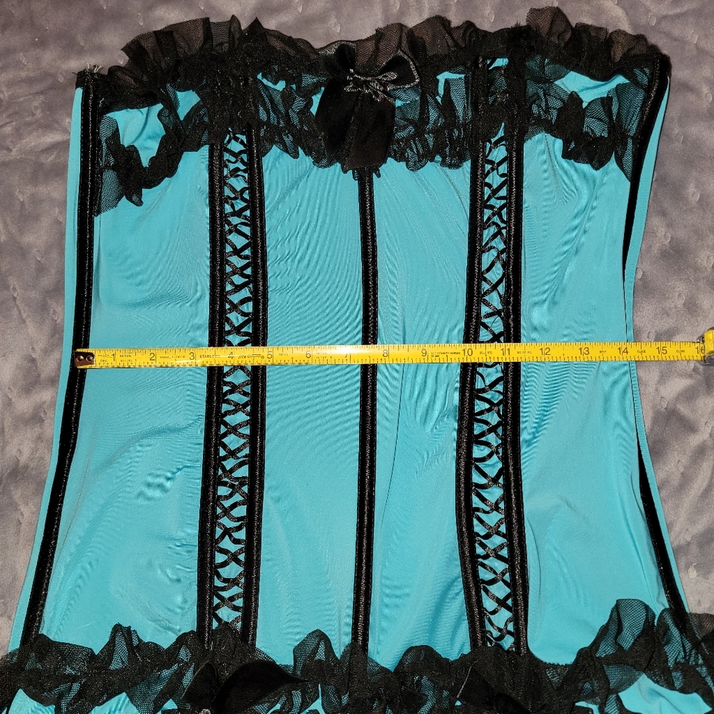 Torrid Baby Blue Corset